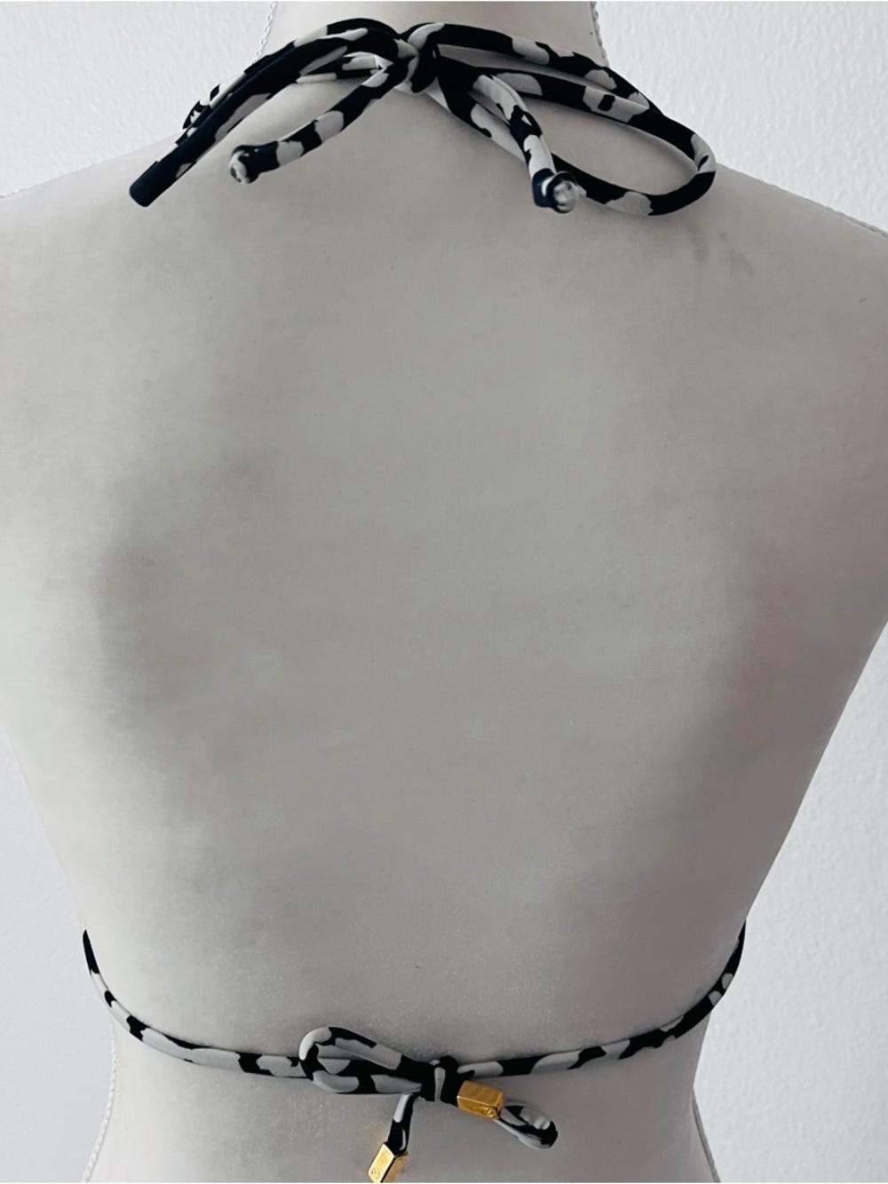 NWOT VIX Hermanny Jaguar Print with Gold-tone Chain on Straps - Picture 6 of 6